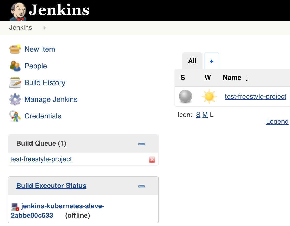 Jenkins - Build Executor Creating
